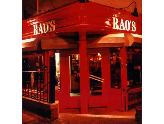 Rao's restaurant- a coveted reservation at this renowned NYC restaurant. - Photo 1