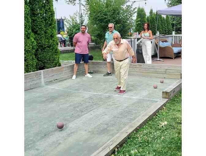 Bocce, Brews & Pizza Under the Stars