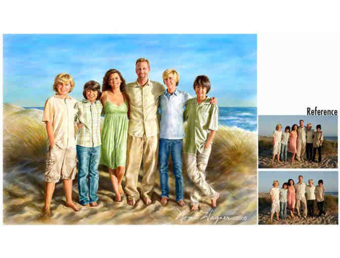 $1000 Off a Luxury Custom Portrait Painting