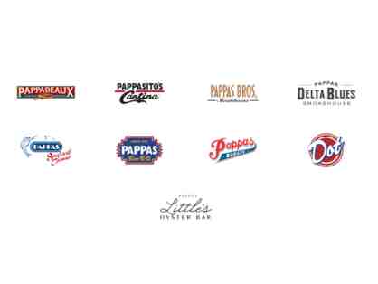 Choose from Any Pappas Restaurant