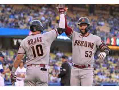 Two 2 Club Reserve Tickets for the D-Backs