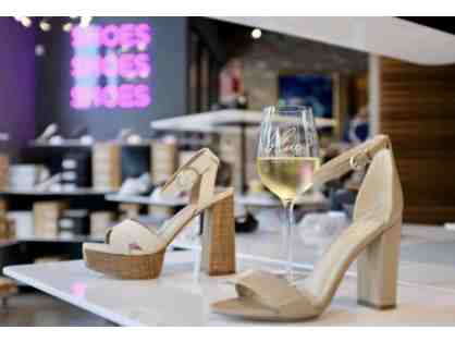 Shoes and wine?! Blue Suede has you covered