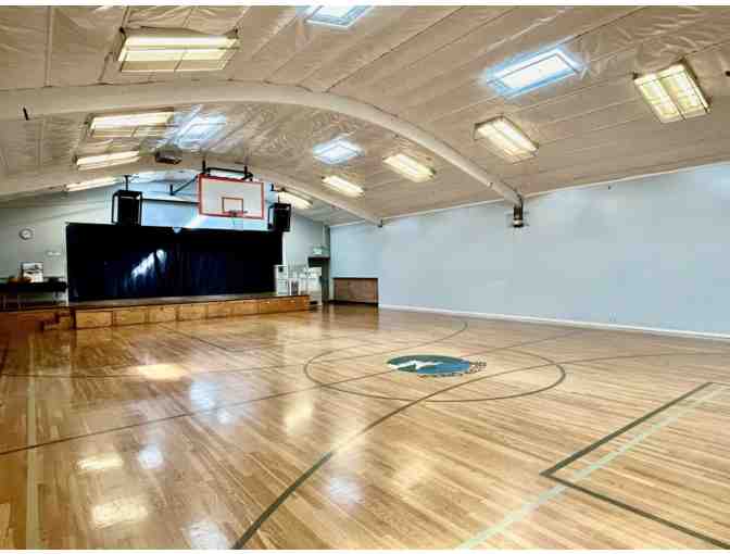 4 hour rental of downtown facility (classroom and gym)