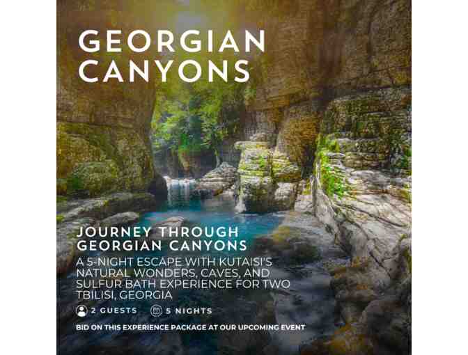 Georgian Ultimate Experience with 5-Night Stay, Kutaisi Canyons