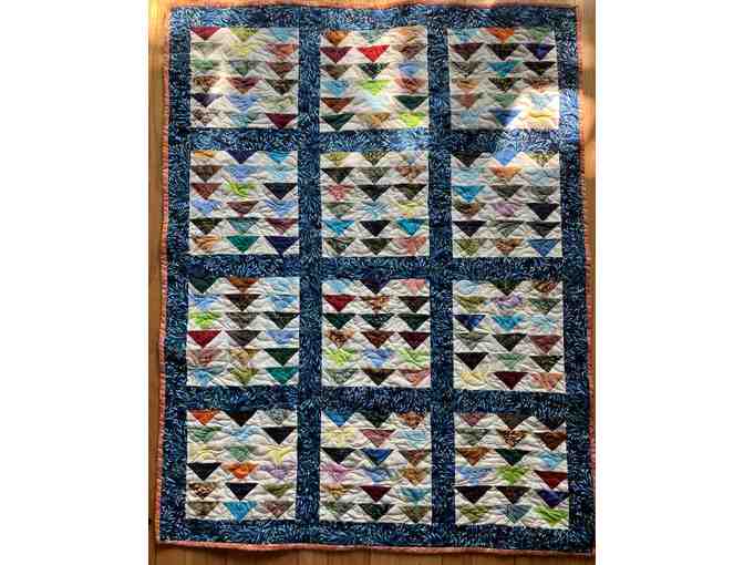 Handmade Children's Quilt - Wild Geese Pattern - Photo 1