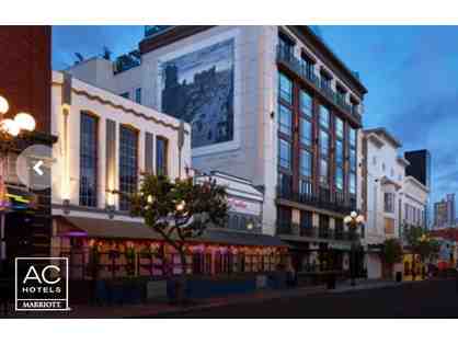 1 Night Hotel Stay AC Hotel Downtown San Diego + Complimentary Parking