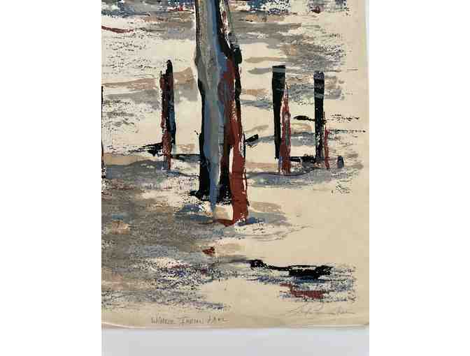 Winter Indian Lake - Linda L. Cunningham