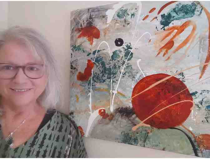 Dropped Coneflower, Red - Beth Ann Borchers