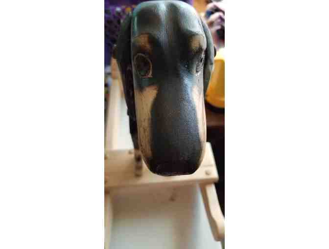 Raffle! One-of-a-Kind Rocking Dachshund