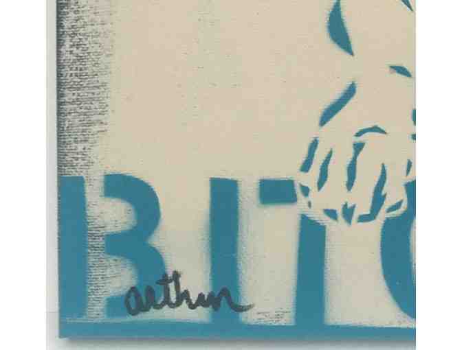 Arthur Kirkby: Dachshund Canvas Art (Blue/Green)