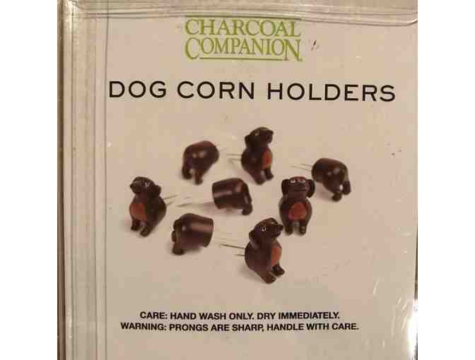 Charcoal Companion Dachshund Corn Holders