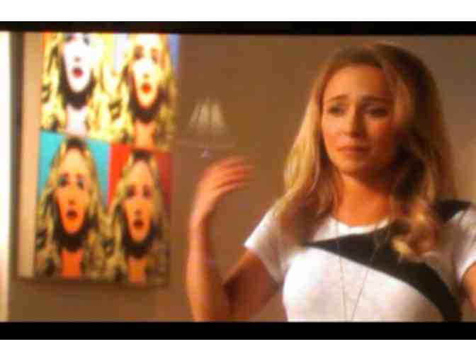 Arthur Kirkby: Dachshund Canvas Art (Blue/Green)