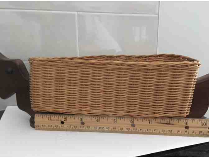 Basket - Dachshund Basket! Novel item for your table!
