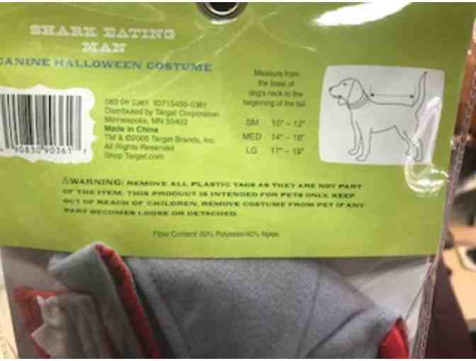 Shark Eating Man Canine Halloween Costume - Small