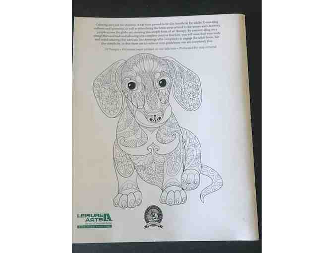 Puppy Love Color Art Coloring book