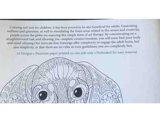 Puppy Love Color Art Coloring book