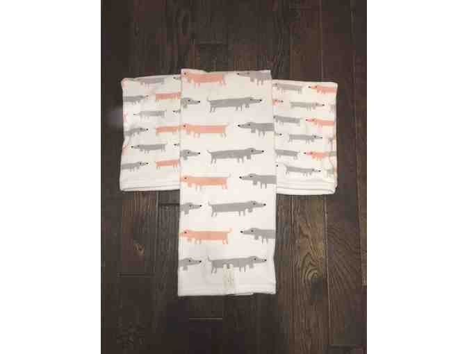 Dachshund Bath & Hand Towel Set