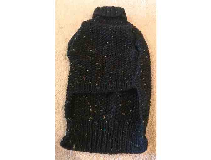 Hand-Knit Dog Sweater