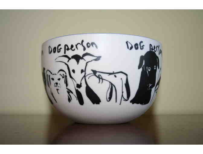 Anthropologie Dog Person Bowl