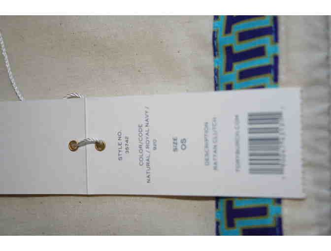 Tory Burch Rattan Clutch Purse