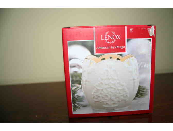 Lenox Christmas Tree Tea Light Holder