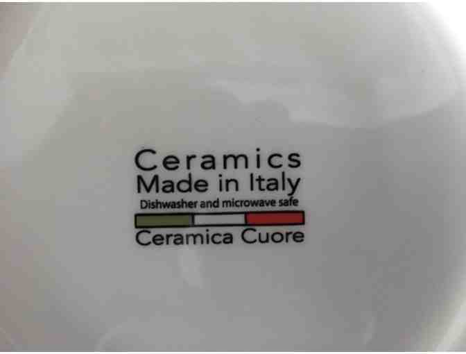 Bowl - Ceramica Cuore - Made in Italy!  Dogs with scarves!