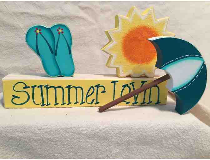 Summer Lovin' Block Set!  From BlocksofLove1 Etsy shop!