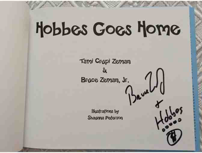 Autographed 'Hobbes Goes Home' Book