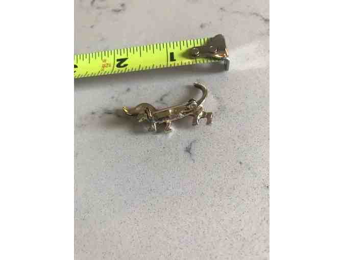 Vintage Dachshund Shaped pin