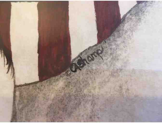 Framed Americana Angel