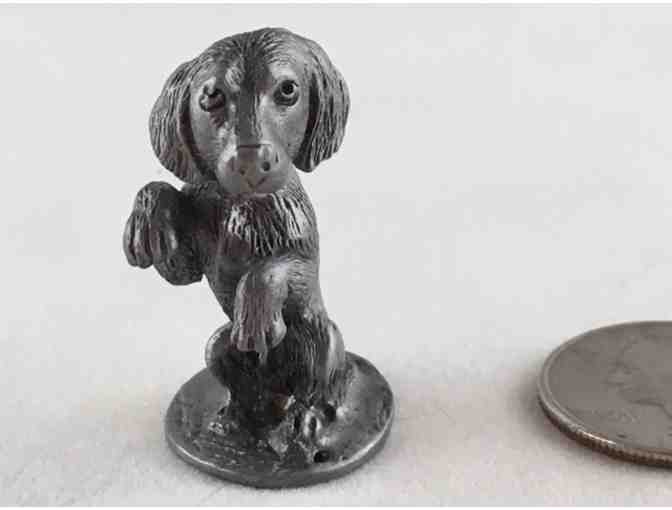 Begging Dachshund - Pewter? - Vintage!!