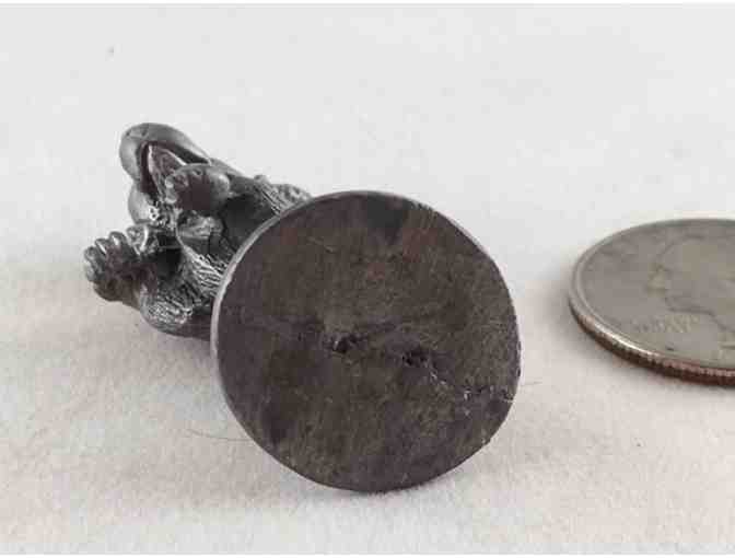 Begging Dachshund - Pewter? - Vintage!!