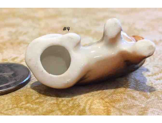 FOUR Porcelain or China Dachshund Figurines~~~~~VINTAGE