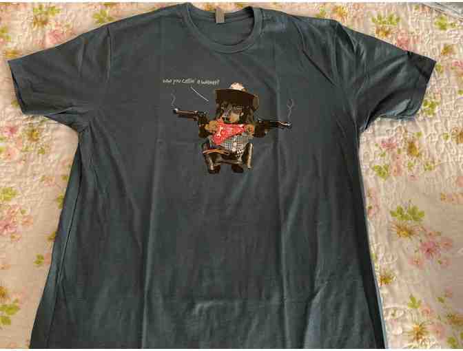 Tee Shirt - Who you callin' a wiener? crew neck tee shirt - Size XL