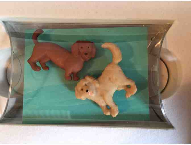 Wine Opener plus 2 dog charms and foil cutters!  Perfect hostess gift!