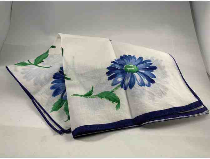 Bandanna's - Four (4) Vintage Handkerchiefs / Bandanna's for 8' - 9' dog neck