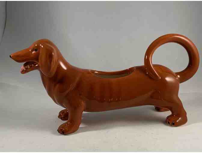 Creamer - Brown Dachshund Creamer