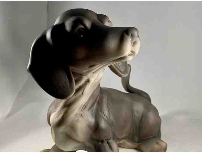 Music Box - Vintage 1980 Musical Dachshund MSR Imports Plays Edelweiss - Matte finish