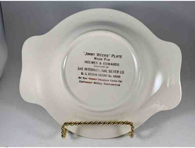 Toddler Dish! Vintage Jimmy Weeks and Nosy - Betsy McCall's Friends Dish