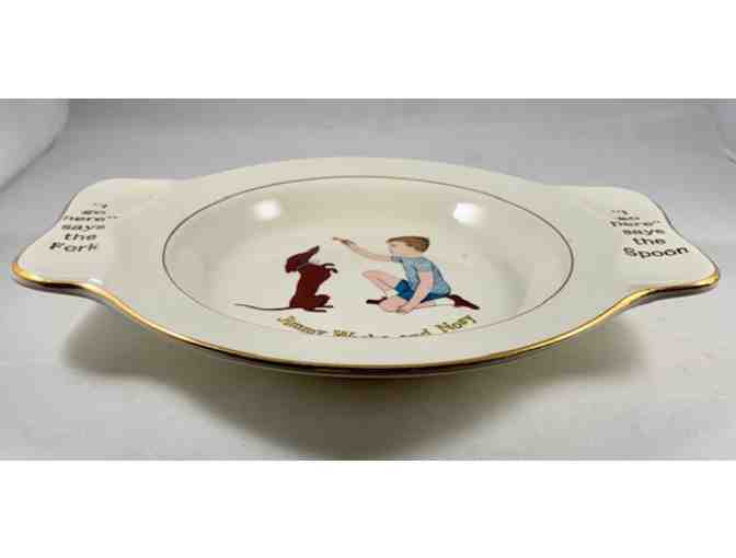 Toddler Dish! Vintage Jimmy Weeks and Nosy - Betsy McCall's Friends Dish