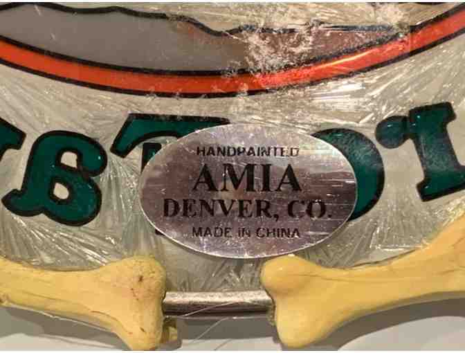 Suncatcher - Glass AMIA Hand Painted Glass Suncatcher Dachshund!