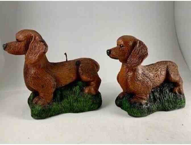 Candles!  TWO Dachshund  Candles from 1987 - Very unique!