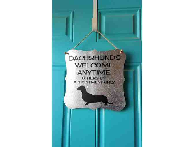 Doxie Door Sign