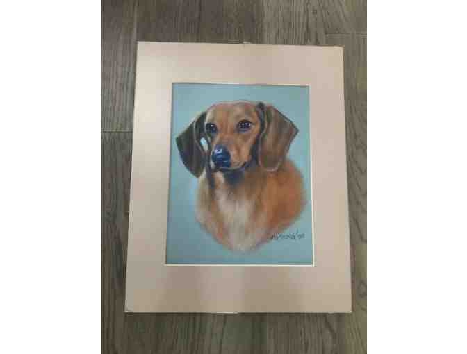 Gorgeous Dachshund Print by Artist Sam Thong
