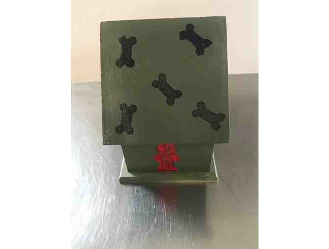 I Love my Dachshund Hand-Painted Birdhouse