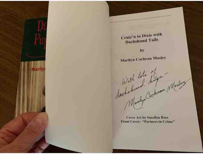 Books!  TWO autographed Dachshund Books by Marilyn Cochran Mosley