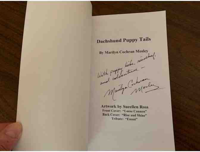 Books!  TWO autographed Dachshund Books by Marilyn Cochran Mosley