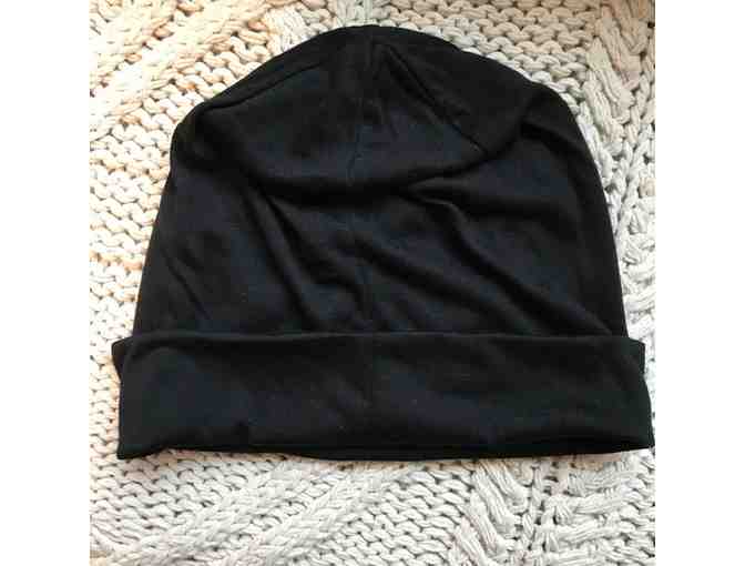 Doxie on Black Hat (Adult size Medium)