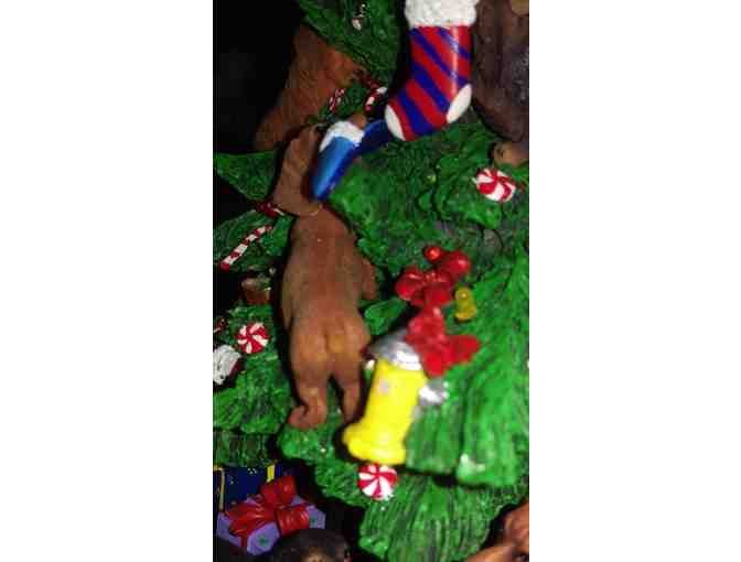 BUY A CHANCE TO WIN-Retired Danbury Mint Dachshund Christmas Tree! (ONLY 50 tickets)