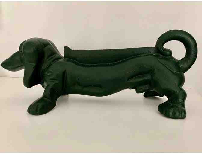 Boot Scraper - Cast Iron Green Boot Scraper from Hen-Feathers